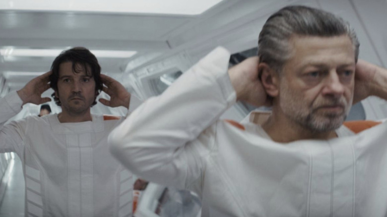 Andy Serkis and Diego Luna in Andor