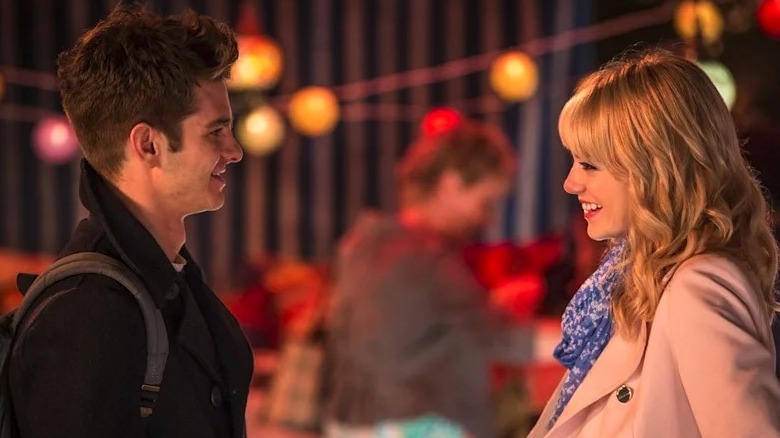 Andrew Garfield and Emma Stone in The Amazing Spider-Man 2