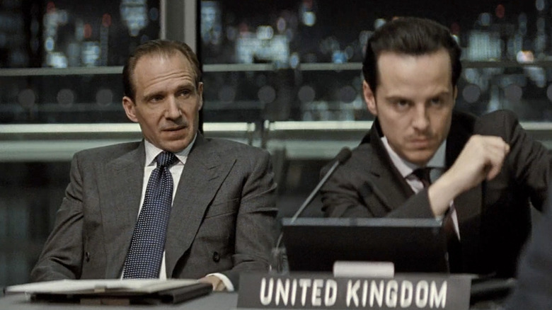 Ralph Fiennes and Andrew Scott in Spectre