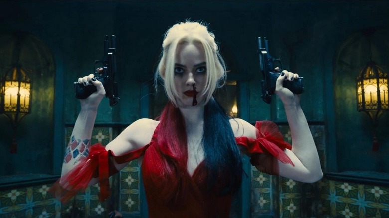 Margot Robbie as Harley Quinn in Suicide Squad