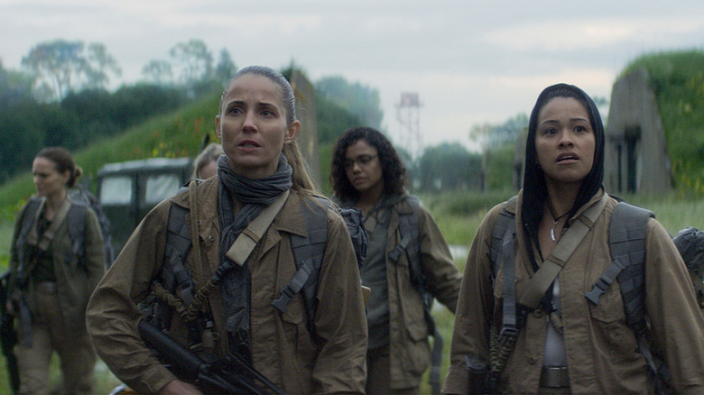 Portman, Tuva Novotny, Tessa Thompson and Gina Rodriguez in Annihilation