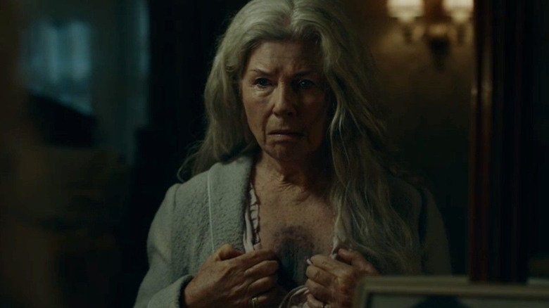 Edna (Robyn Nevin) struggles with an unstoppable illness in Relic (2020)
