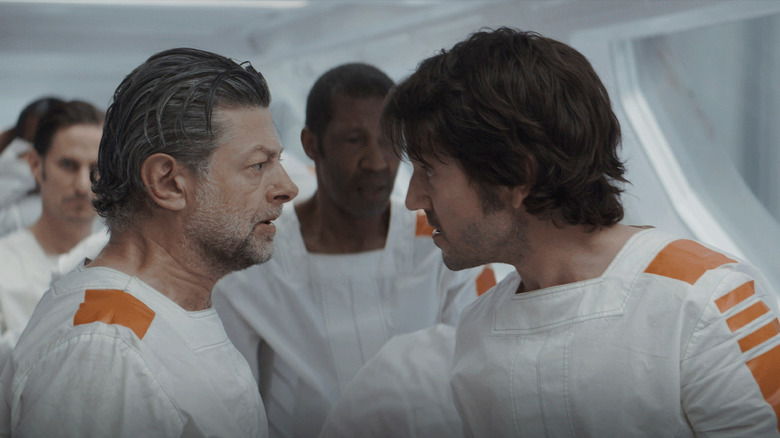 Diego Luna and Andy Serkis in Andor