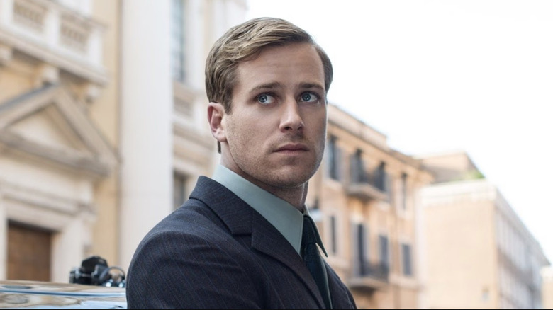 Armie Hammer como Ilya Kuryakin en El hombre del tío