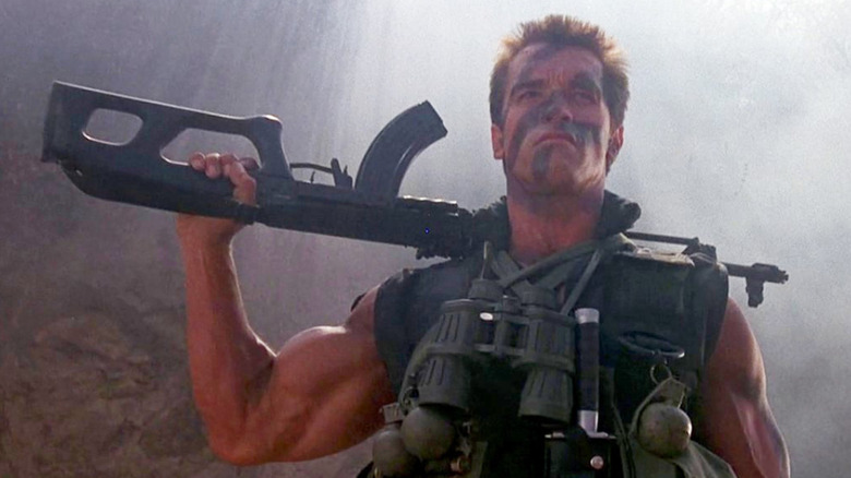 Arnold Schwarzenegger in Commando (1985)