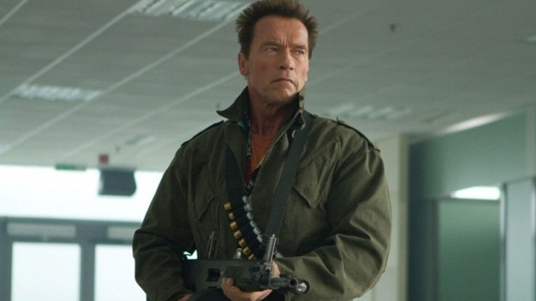 Arnold Schwarzenegger in Expendables 3