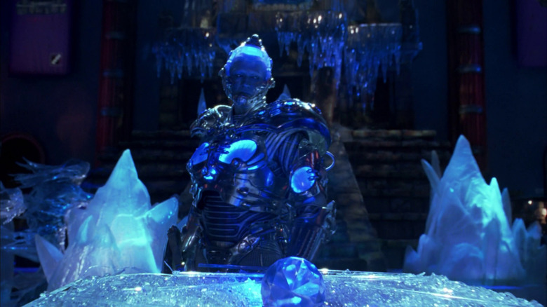 Mr. Freeze stealing a diamond in Batman & Robin