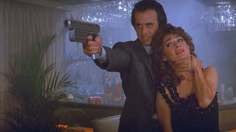 Gene Simmons and Anne-Marie Martin in Runaway 