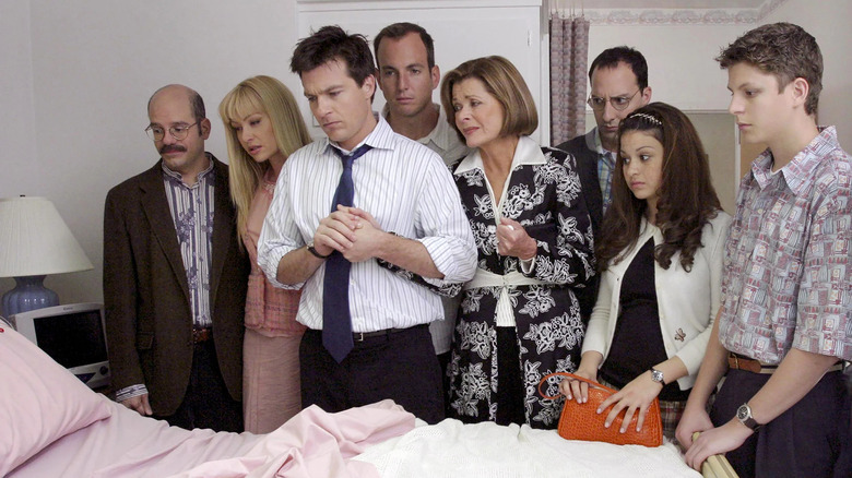 The cast of "Arrested Development," which was canceled by Fox after just three seasons in 2006.