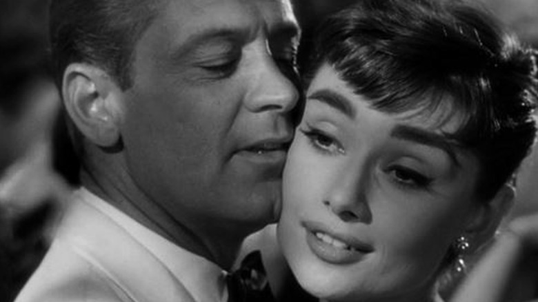 William Holden and Audrey Hepburn in Sabrina