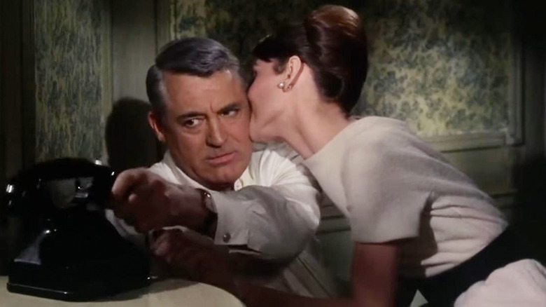 Grant and Hepburn in Charade