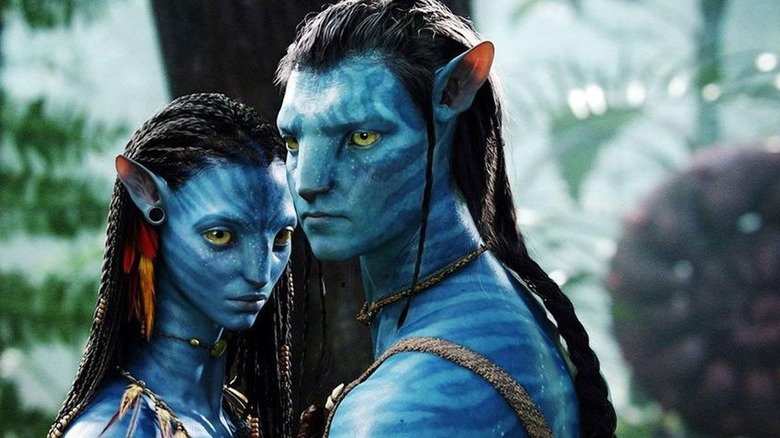 Neytiri and Jake in Avatar