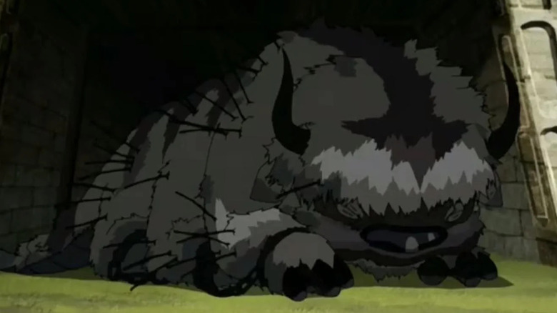 Avatar: The Last Airbender injured bison