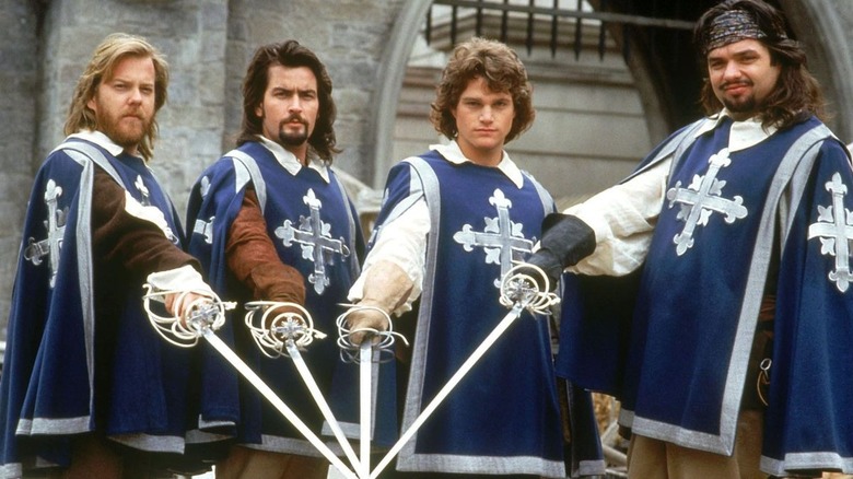 The Three Musketeers unite swords