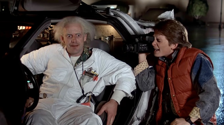 Back to the Future Christopher Lloyd Michael J. Fox