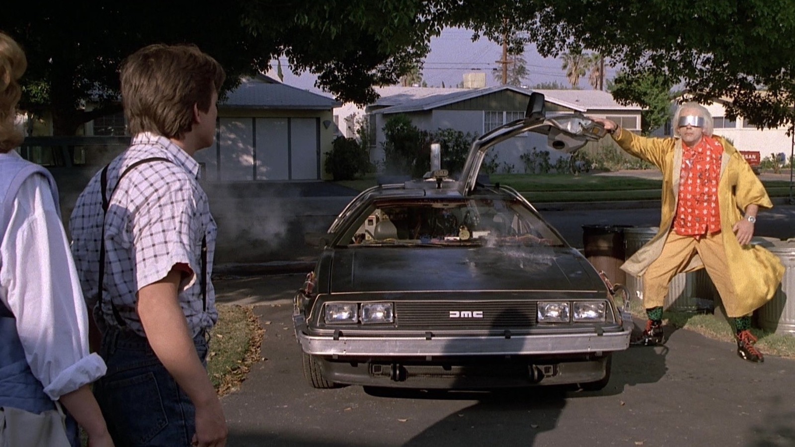 A Time Machine Out Of A DeLorean?, Back To The Future (1985)