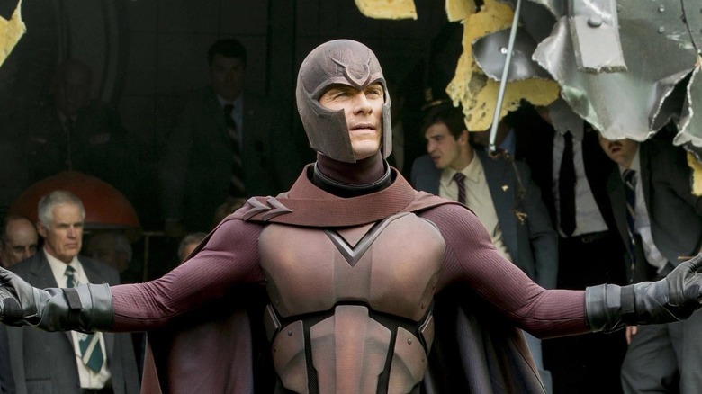 Michael Fassbender as Magneto in X-Men Days of Future Past