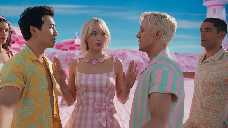 A still from Barbie