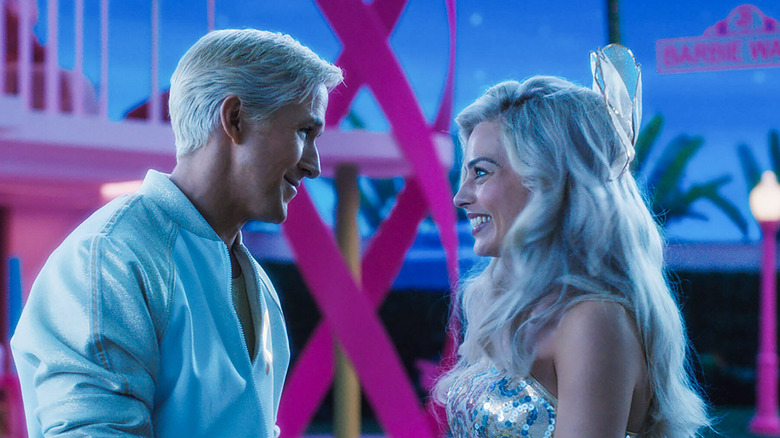 Ryan Gosling and Margot Robbie in Barbie