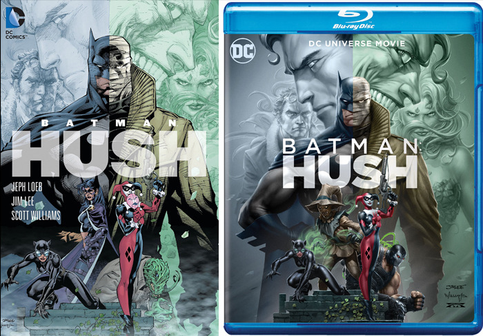 Batman Hush covers