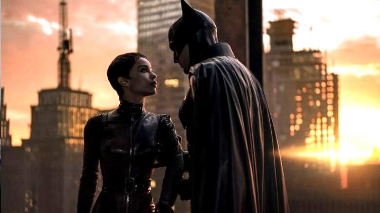 Batman and Catwoman in "The Batman"