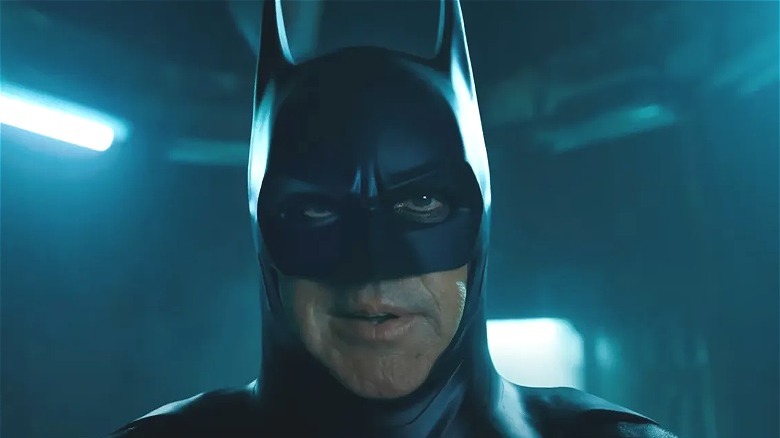 Michael Keaton as Batman in The Flash