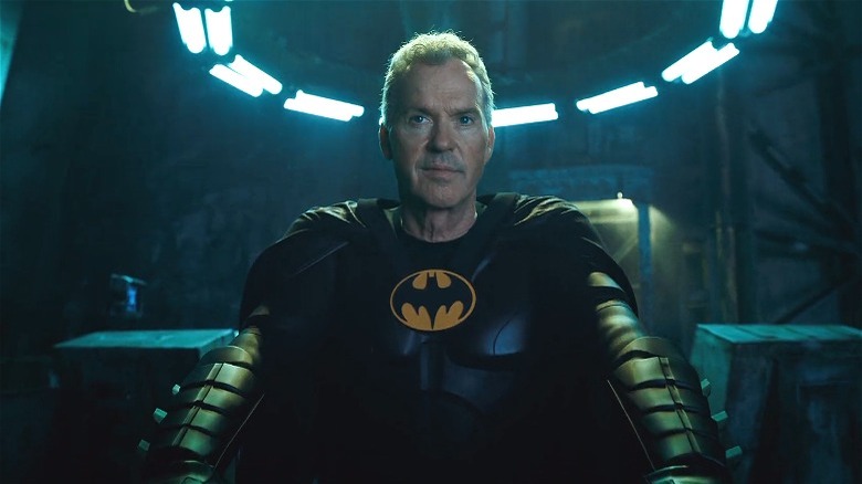 Michael Keaton as Batman in The Flash