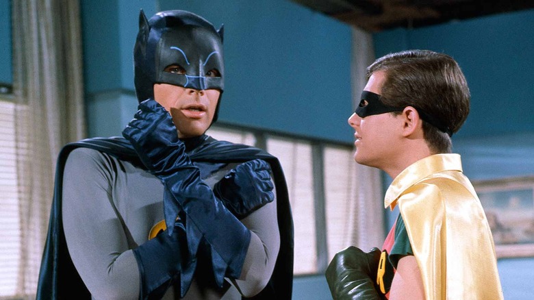 Adam West and Burt Ward on Batman