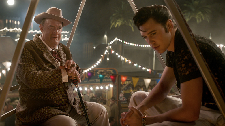 Tom Hanks and Austin Butler in Elvis