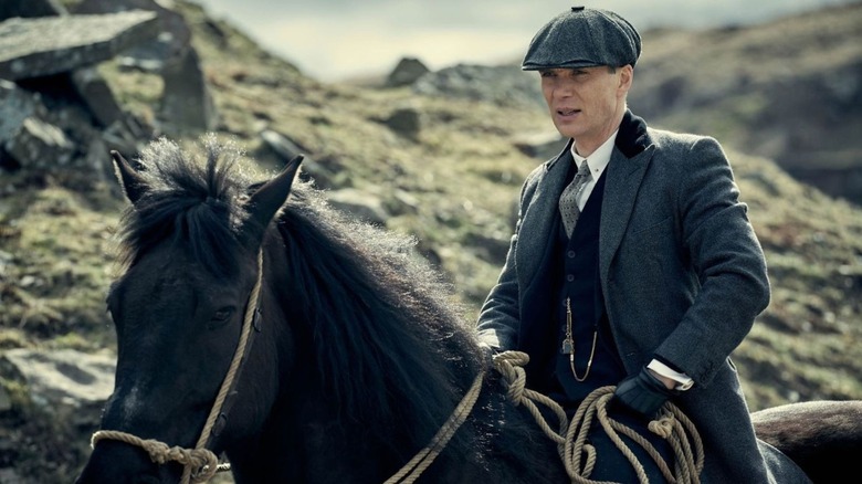 Cillian Murphy as Tommy Shelby in Peaky Blinders