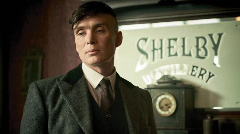 Cillian Murphy as Tommy Shelby in Peaky Blinders