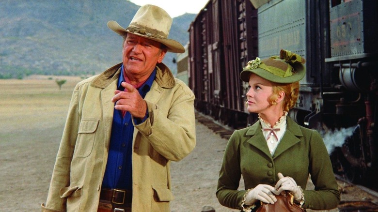 John Wayne Ann-Margaret The Train Robbers