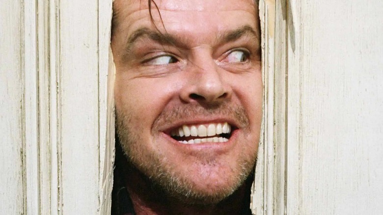 Jack Torrance head through door