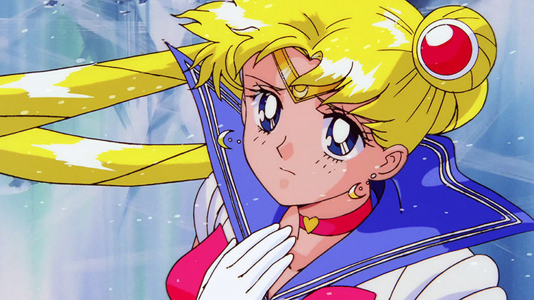 Sailor Moon S: The Movie's Sailor Moon looking sad