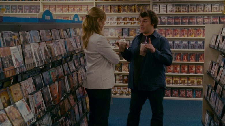 The Holiday winslet black video store