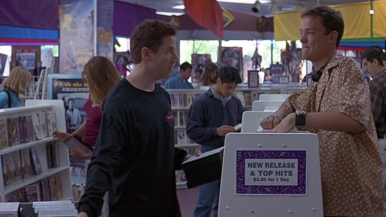 Scream 1996 video store