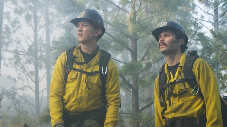 Miles Teller and Taylor Kitsch Only the Brave