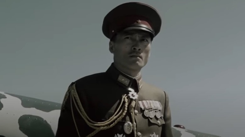 General Tadamichi Kuribayashi looking concerned