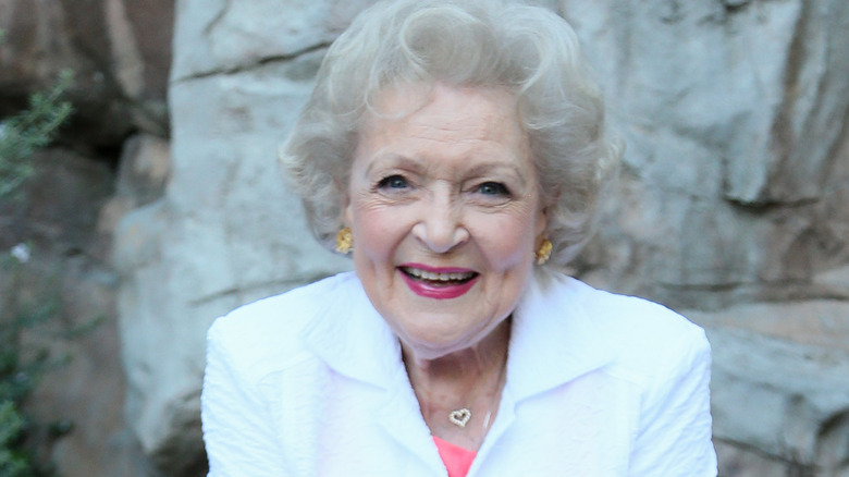 Betty White at the Emmys