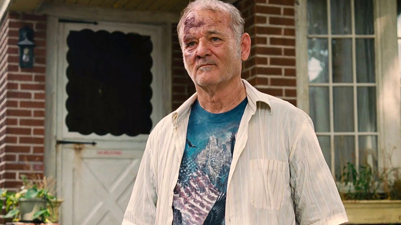 Bill Murray bleeding St. Vincent