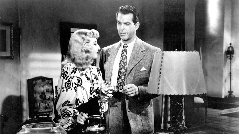 Barbara Stanwyck and Fred MacMurray in Double Indemnity