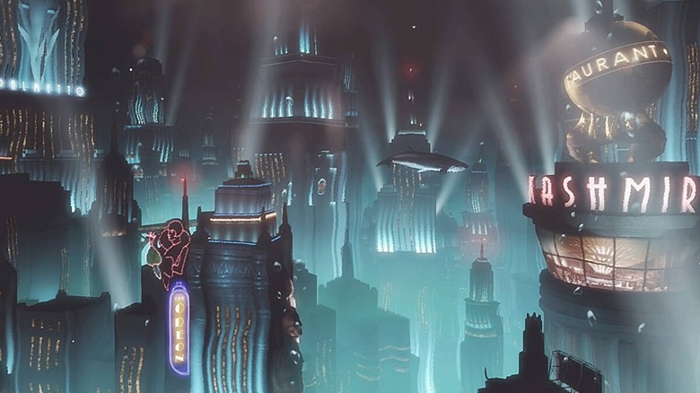 The city of Rapture in Bioshock