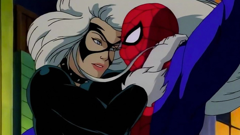 Black Cat and Spider-Man in Spider-Man: The Animated Series