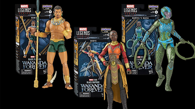 Black Panther: Wakanda Forever Marvel Legends Figures