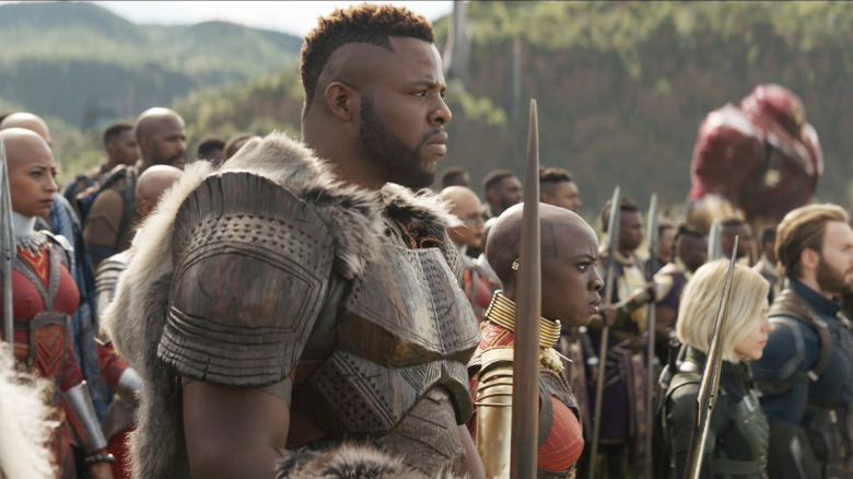 Winston Duke as M'Baku in Avengers: Infinity War