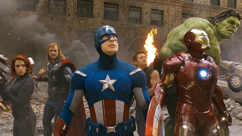 The main cast of The Avengers