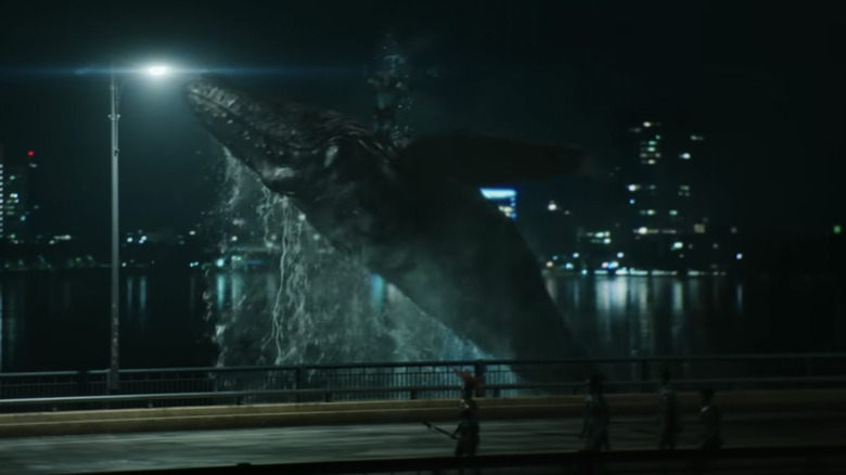 A whale in Black Panther: Wakanda Forever