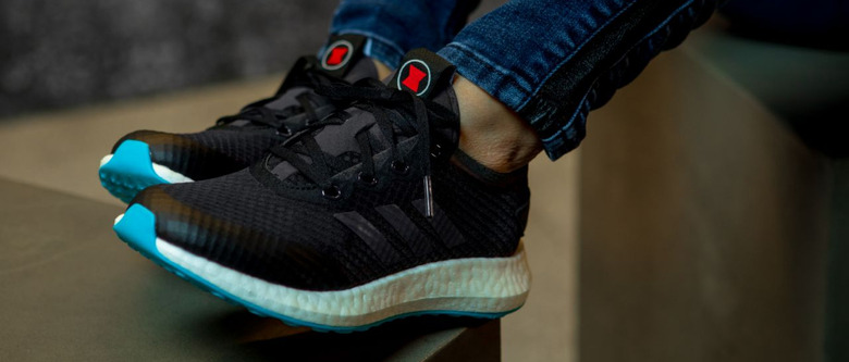 Black Widow Adidas Sneakers