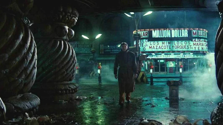 Harrison Ford walking Blade Runner