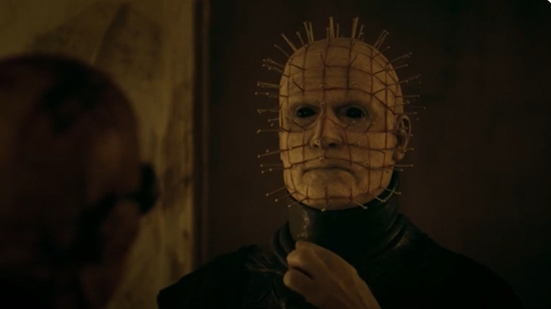 Pinhead talking to the Auditor